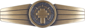 Badge Air traffic control, bronze 