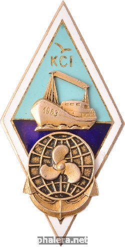Нагрудный знак KCI 1963 