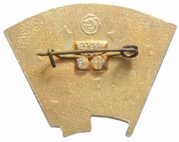 Нагрудный знак Западный участок БАМ 