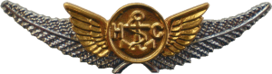 Badge Helicopter Crewman 