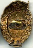 Нагрудный знак Танковое нормальное училище 1947г. 
