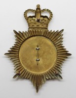 Нагрудный знак Obsolete British Transport Police Helmet Plate Badge 