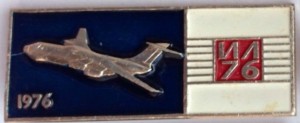 Нагрудный знак Ил-76 1976 