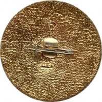 Нагрудный знак Советский спорт Горнолыжный спорт 