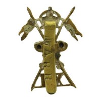 Нагрудный знак 12th Royal Lancers Regiment XII Cap Badge 