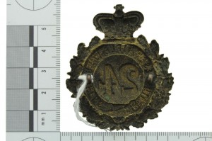 Нагрудный знак 24th Middlesex Rifle Volunteers Regiment Cap Badge 