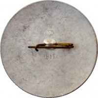 Нагрудный знак ЧЕМПИОНАТ  ЕВРОПЫ.  ХОККЕЙ.  ЮНИОРЫ.  ЛЕНИНГРАД  1973 