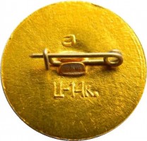 Нагрудный знак Слава октябрю 