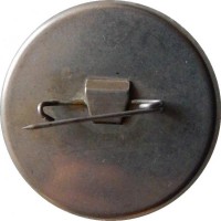 Нагрудный знак Чернобыль. За ликвидацию. Ленинградский ВО 