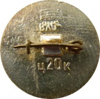 Нагрудный знак СССР-ЧСРР, интеркосмос, 02.03.1978 