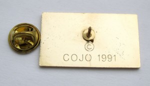 Нагрудный знак Зимние Олимпийские игры 1992 олимпиада Альбервиль, значок спонсора val D'isere. 