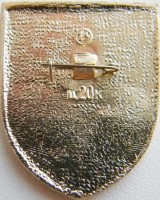 Нагрудный знак СССР-ЧССР , Союз-28, Салют-6 