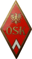 Нагрудный знак Офицерская школа служб тыла 