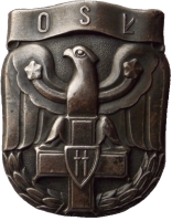 Нагрудный знак Офицерская школа связи 