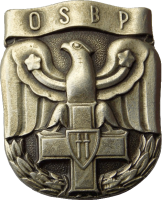 Нагрудный знак Офицерская школа бронетанковых войск 