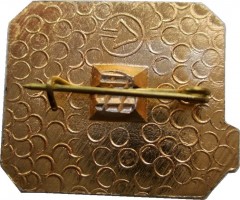 Нагрудный знак За работу без аварий 1 степени 