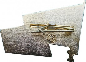 Нагрудный знак Ленинградское ВОКУ Им. С.м. Кирова. 1918 - 1978. 