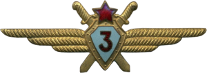 Нагрудный знак Летчик 3 класса 