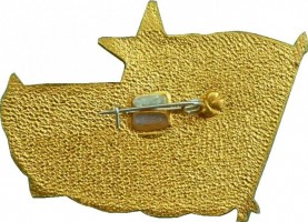 Нагрудный знак Всеармейское Совещание Секретарей Комсомольских Организаций. 1984 