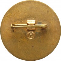 Нагрудный знак XXXIV Конференция ЛКСМУ Ленинского района Киева, 1986 