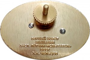 Нагрудный знак М-55 Геофизика 55204 Высотный Самолет-Разведчик 