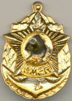 Нагрудный знак НВМУ 