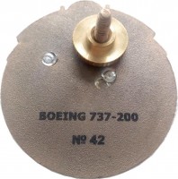 Нагрудный знак Авиакомпания SAT, Сахалин 1992-2013. Boeing 737-200 