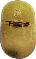 Нагрудный знак Лучший Юный Санпостовец, 3 Степени 