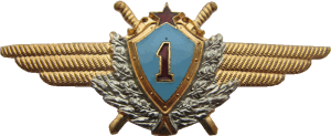 Нагрудный знак Летчик 1 класса 