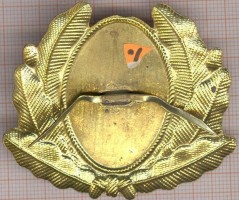 Нагрудный знак Офицерская кокарда, пехота 