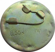 Нагрудный знак Альпинизм  Эдельвейс Чгу 