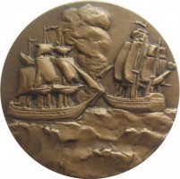 Нагрудный знак Адмирал  М.П. Лазарев 