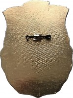 Нагрудный знак Оперативный комсомольский отряд дружинников. Дружинник 