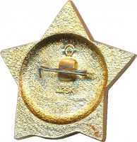 Нагрудный знак Слава Советским Танкистам  