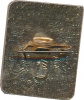 Нагрудный знак 1 Разряд. Бадминтон  