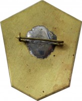 Нагрудный знак 60 лет рыболовецкому колхозу имени Кирова. 1930-1990 