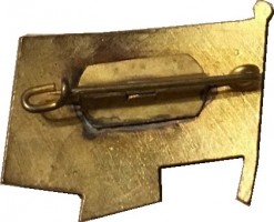 Нагрудный знак Ким Ир Сен 