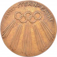 Нагрудный знак Олимпийский автопробег, Берлин, 1936 