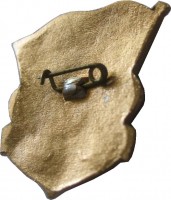 Нагрудный знак 10 Лет Службы Подводной Лодки, 1966-1976 