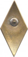 Нагрудный знак 8 выпуск TTS, 1967 