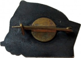 Нагрудный знак Чемпионат мира по хоккею. Москва 1973 