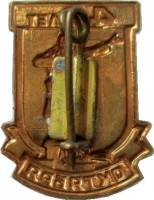 Нагрудный знак 40 Лет Октябрьской революции. Ленин на броневике 