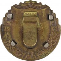 Нагрудный знак За отличную стрельбу из винтовки, серебряная степень 