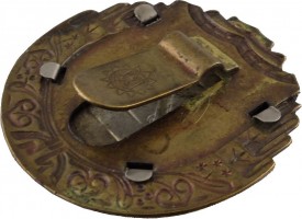 Нагрудный знак За отличную стрельбу из винтовки, серебряная степень 