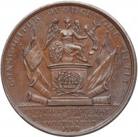 Нагрудный знак В честь графа А. В. Суворова. 1799 