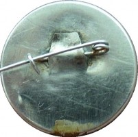 Нагрудный знак Космос СССР-Франция, Киев, октябрь 1974 