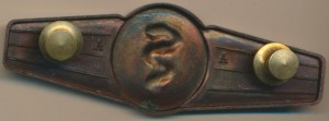 Badge Surgeon, bronze 