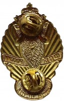 Нагрудный знак 3 выпуск института ФСБ, Санкт-Петербургу 