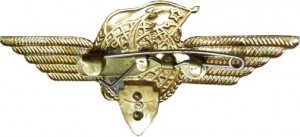 Нагрудный знак Летчик космонавт 2 класса 
