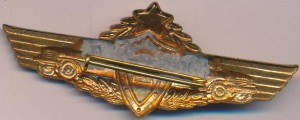Нагрудный знак Водитель бронетехники 2 класса 